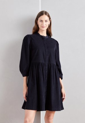 WALE DRESS - Shirt dress - black