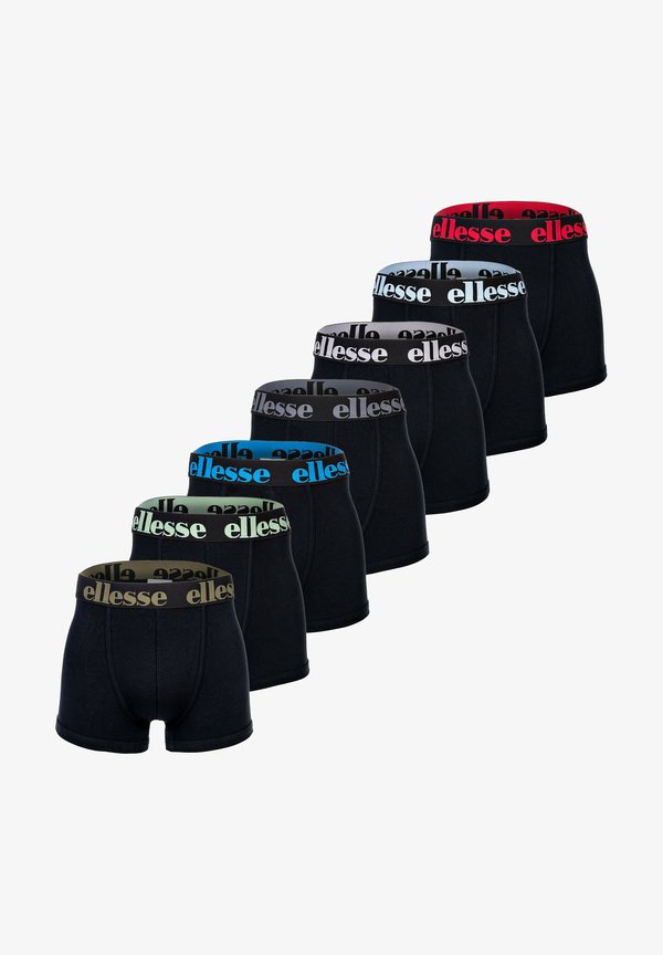 7ER PACK-YEMA LOGO STRETCH - Trunks - schwarz bunt