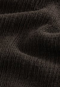 REGULAR FIT  SLEEVELESS TEXTUED  - Topp - chocolate brown