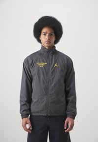 Nike Performance NBA LOS ANGELES LAKERS JORDAN JACKET - Træningsjakke - medium ash/purple smoke