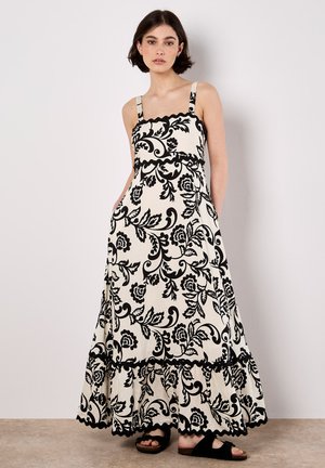 MONOCHROME SARASA FLORAL  - Maxi dress - cream