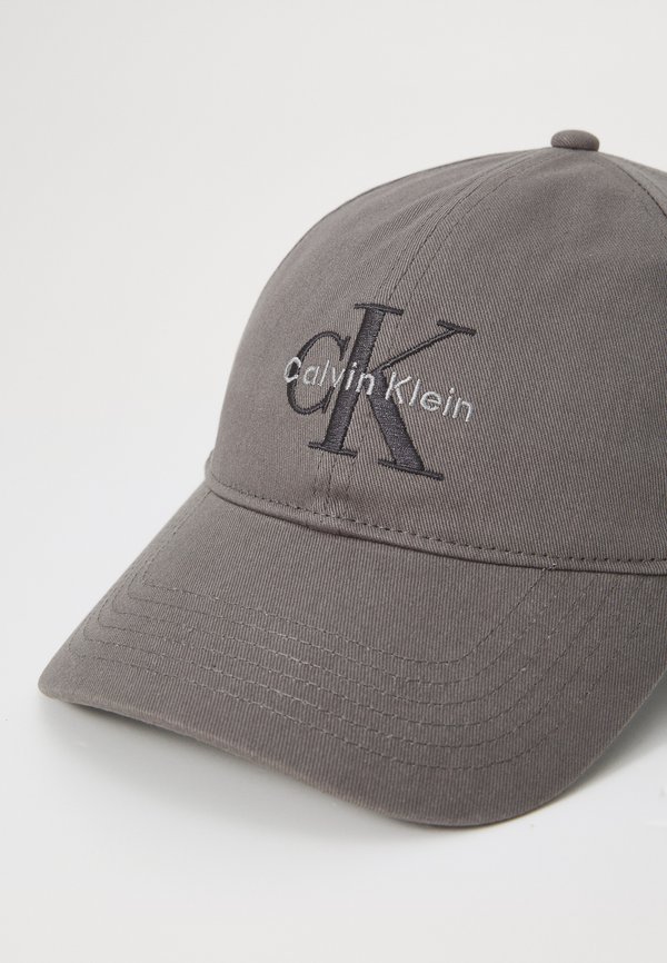 MONOLOGO EMBROIDERY BASEBALL - Cap - granite gray4