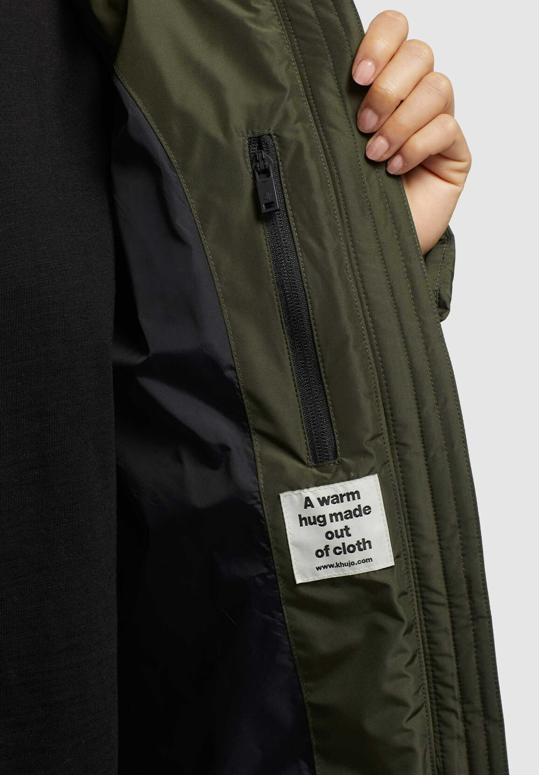 khujo JILIAS3 - Winter coat - dep gre/dark green - Zalando