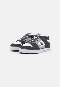 DC Shoes PURE - Sapatilhas - white/grey/red