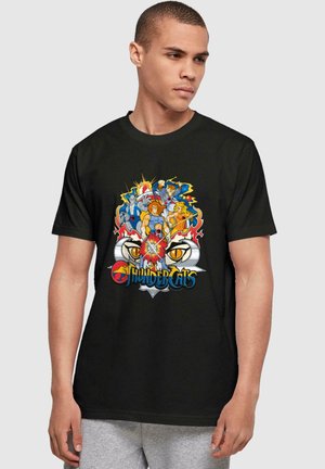 THUNDERCATS - GROUP SHOT BASIC - Print T-shirt - black
