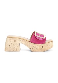 CAFèNOIR Mules med hæl - fuchsia