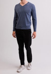 CASH-MERE Pullover - blue denim