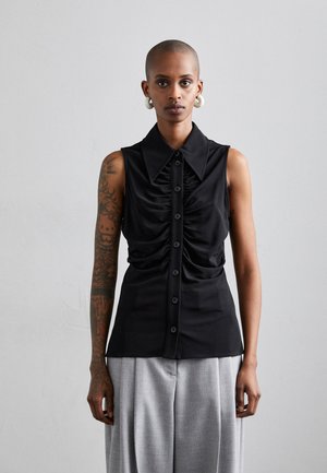 Proenza Schouler White Label FLORENCE - Pogājama blūze - black