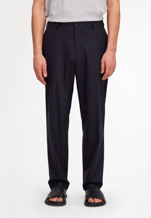 NN.07, BRENDAN 10037 - Stoffhose - navy stripe