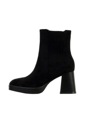 À TALON ZIP - Enkellaarsjes met plateauzool - noir