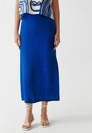 SENO - Maxi skirt - blue