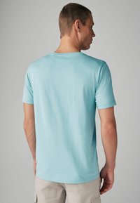 Next ESSENTIAL CREW NECK - Jednoduché tričko - blue light