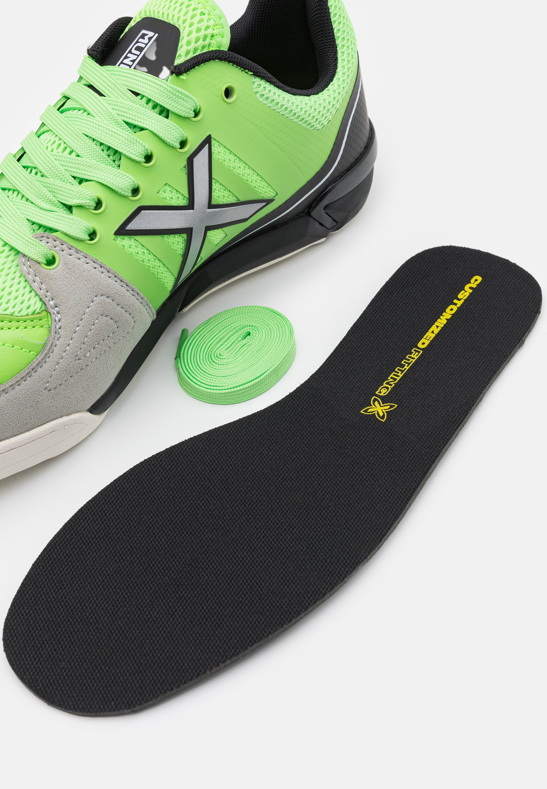 lime green football boots