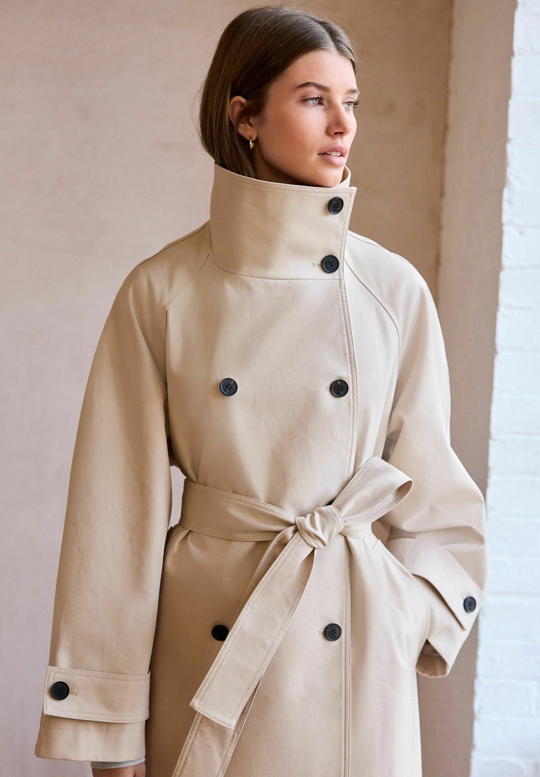 Next REGULAR FIT - Trenchcoat - sand cream/beige - Zalando