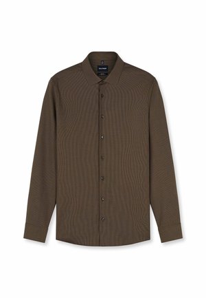OLYMP Level Five, OLYMP LEVEL FIVE 24/SEVEN, BODY FIT, BUSINESSHEMD, KENT - Shirt - nougat