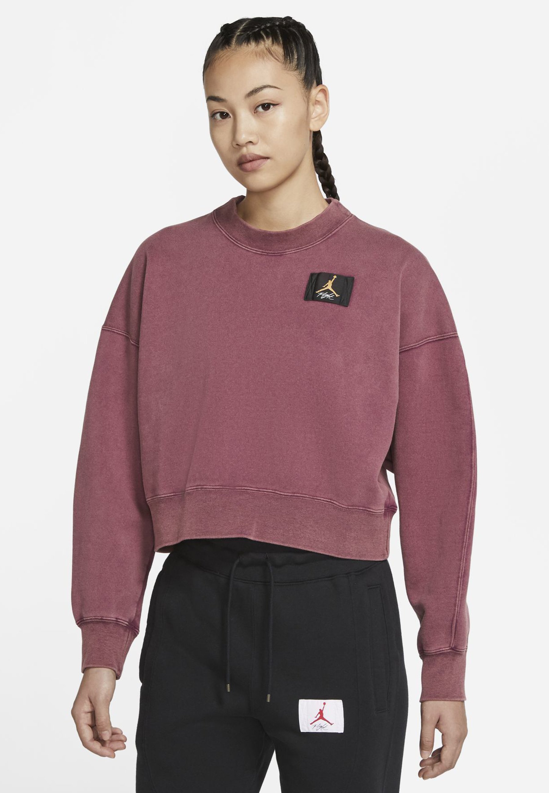Jordan FLIGHT CREW - Sweater - bordeaux/bordeauxrood - Zalando.nl