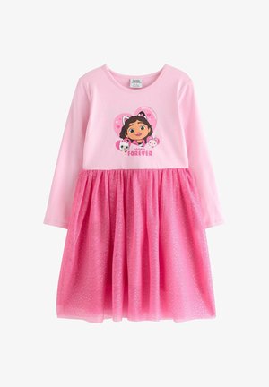 Lindex, LINDEX GABBY'S DOLLHOUSE LONG-SLEEVED DRESS LINDEX - Jerseykjole - light pink