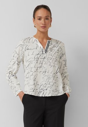 s.Oliver BLACK LABEL Bluse - ecru marine