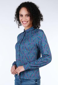 Lykka du Nord VALENTINA - Button-down blouse - ink