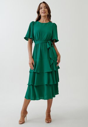 QUINN MIDI - Day dress - emerald