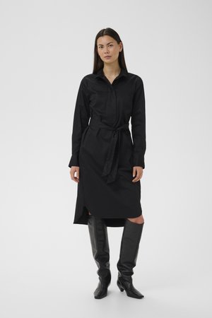 InWear KEISER - Rochie tip cămașă - black