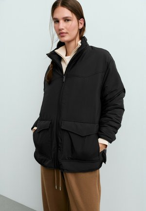 OYSHO, FELLEX® AEROGEL WATER-REPELLENT PADDED JACKET - Parka - black