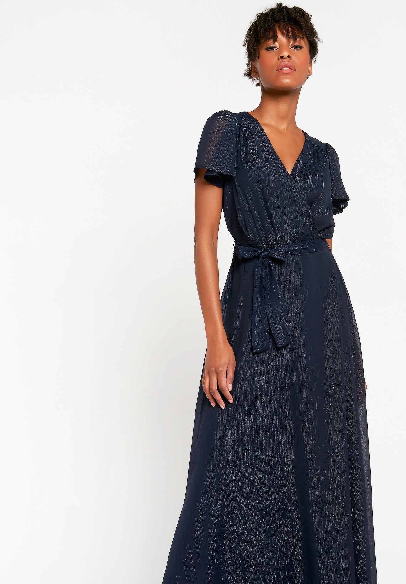 robe longue navy