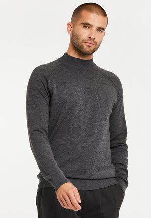 Threadbare PERROT LUXE - Strickpullover - charcoal marl