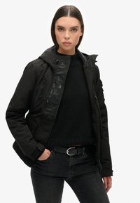 Superdry & Co ULTIMATE SD WINDCHEATER  - Overgangsjakke - jet black black