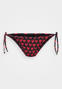 Unselected, red/black