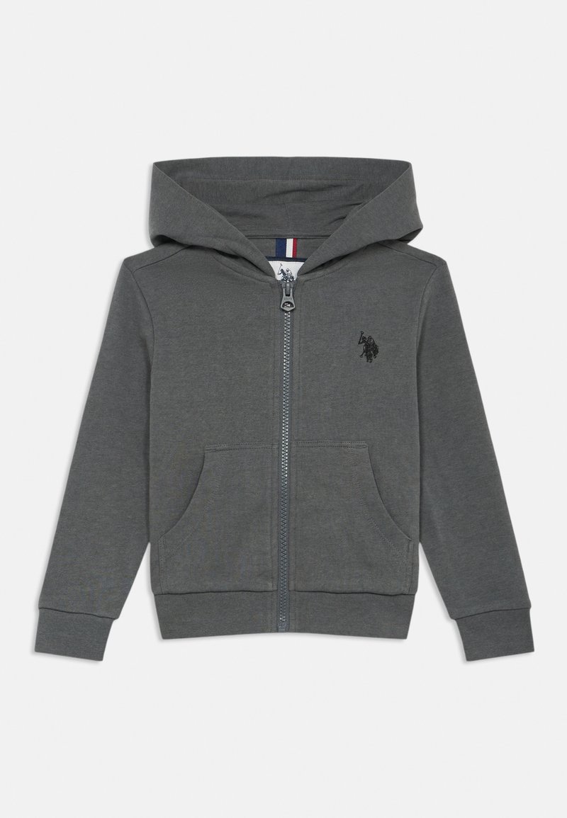 U.S. Polo Assn. Sweater met rits donkergrijs