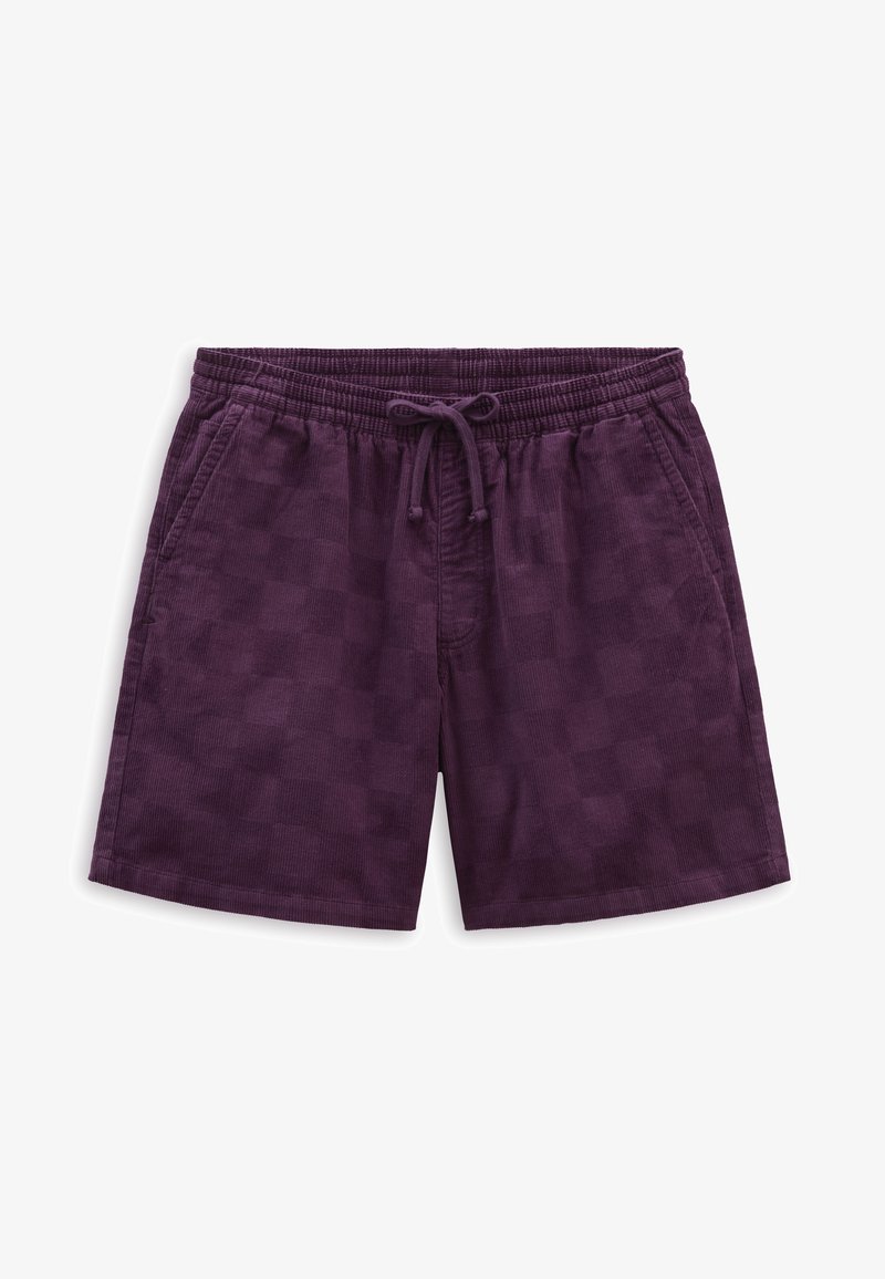 Vans RANGE CHECKERBOARD LOOSE FIT - Shorts - blackberry wine