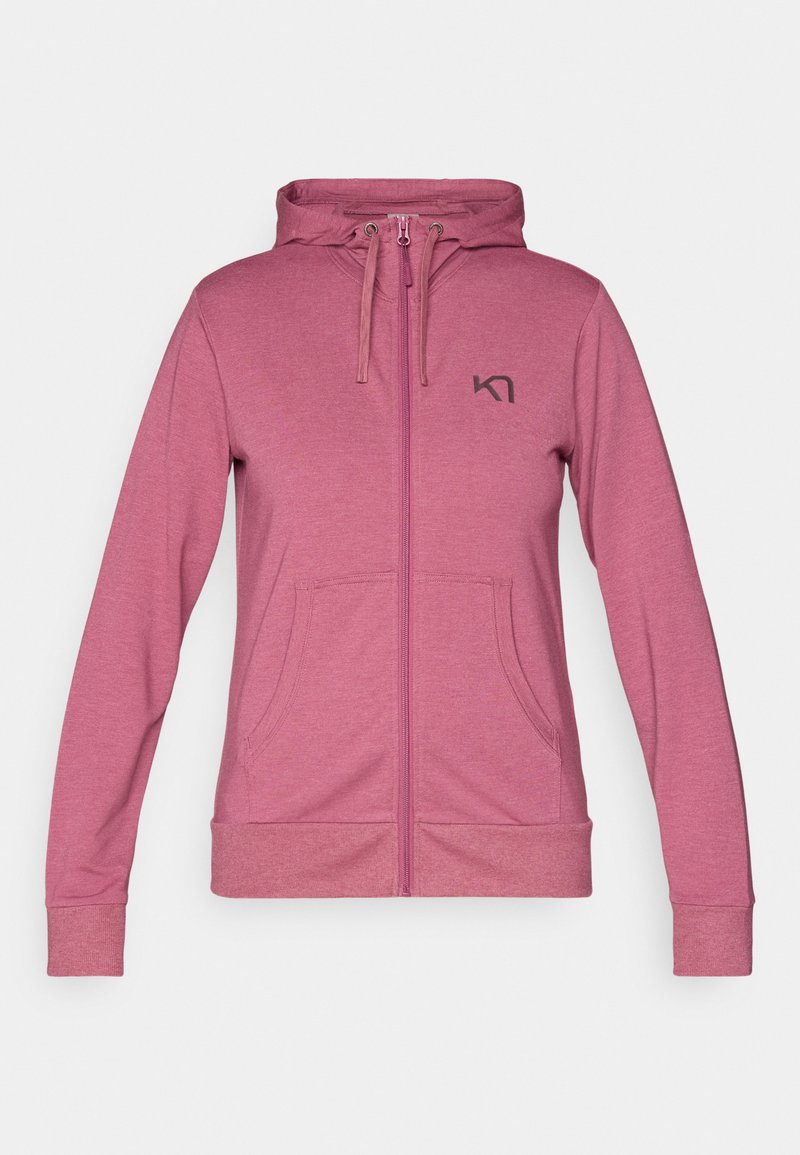 Kari Traa Sweater met rits paars