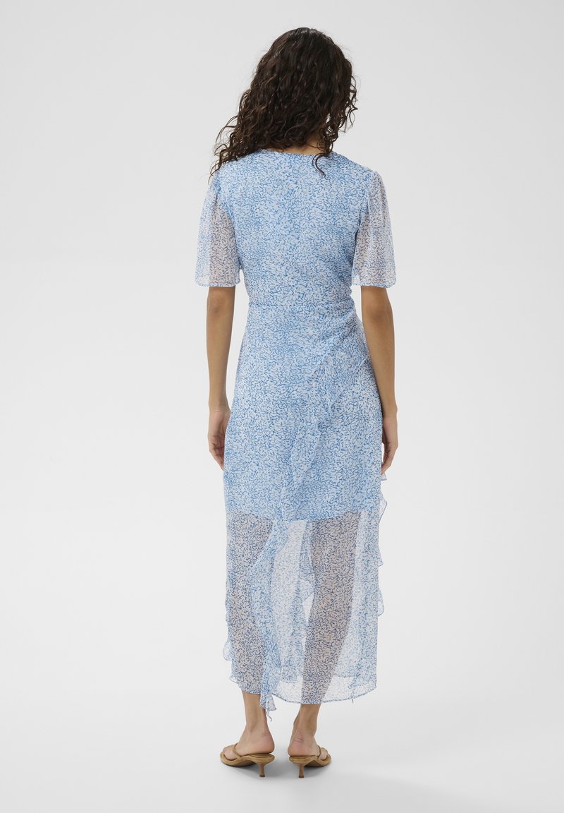 Saint Tropez SZRACHIL - Maxi dress - cerulean camouflage/mottled green -  Zalando