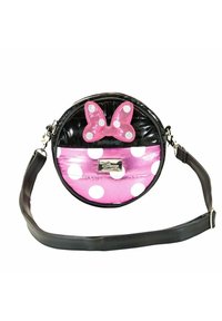 Karactermania MICKEY & MINNIE PADDING ROUND - Borsa a tracolla - Minnie pink-black