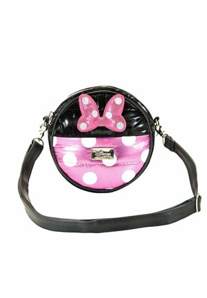 MICKEY & MINNIE PADDING ROUND - Borsa a tracolla - Minnie pink-black