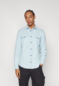 G-STAR MARINE SLIM - Pluus - light-blue denim