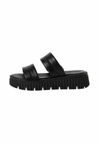 Ciabattine con tacco - black