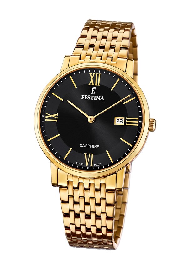 SWISS - Uhr - goldfarben