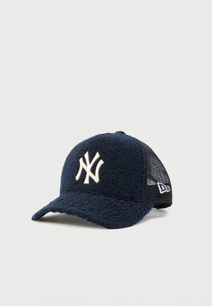 BORG EFRAME TRUCKER UNISEX - Kapa - navy