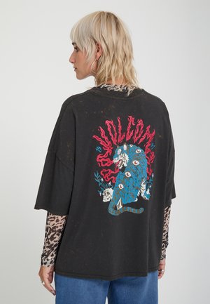 Volcom, TEE VOLTRIP - T-shirt imprimé - vintage black