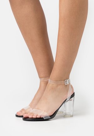 Even&Odd, Sandales à talons hauts - transparent