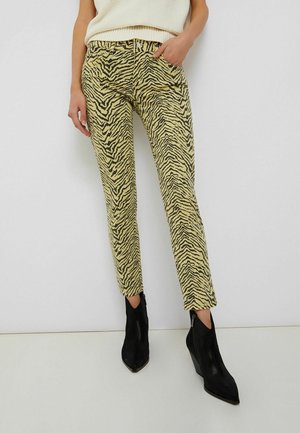 Pantalon classique - yellow