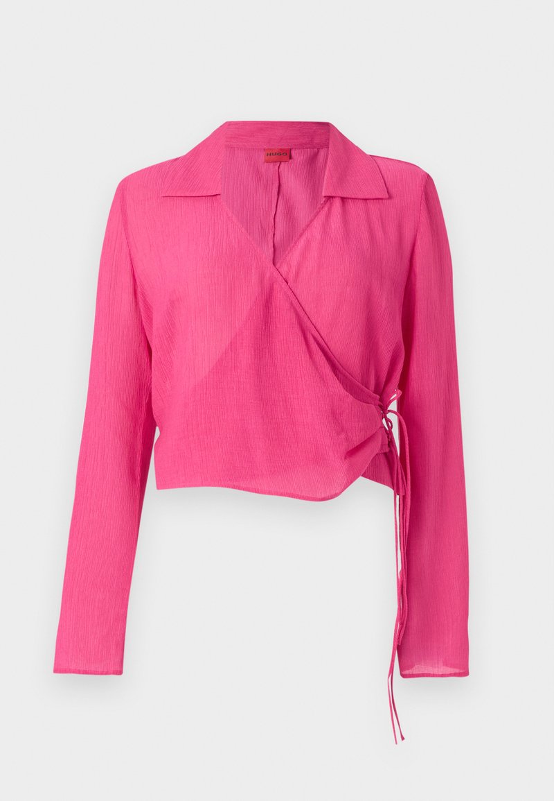HUGO Blouse donkerroze