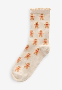 Next CHRISTMAS PATTERN 4 PACK.  REGULAR FIT - Strømper - conversational print