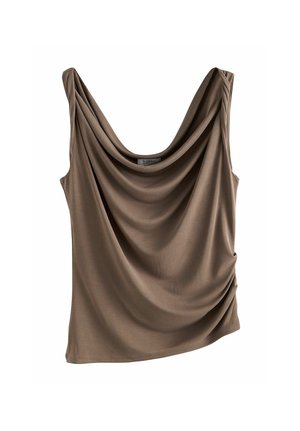 Next, Blouse - chocolate brown