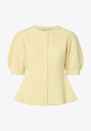 Pieces SILLY PUFF NOOS BC - Vest - pale banana melange