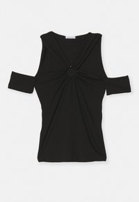Patrizia Pepe MAGLIA - Apdrukāts T-krekls - nero