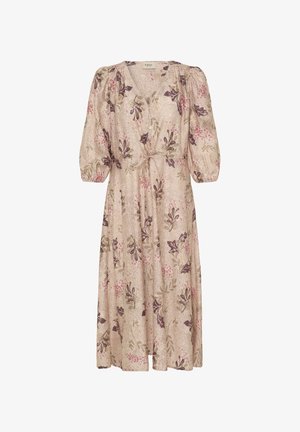 Fransa, FRSERENA DR 2 - Vestido camisero - serena floral pumicestone