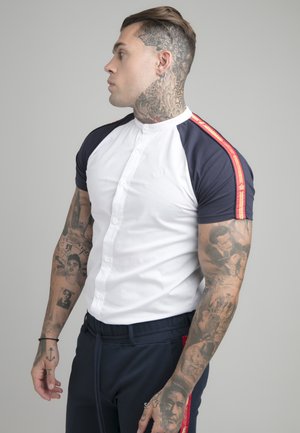 CROWN TAPE SHIRT - Camicia - navy/white